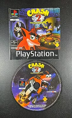 Crash Bandicoot 2 Cortex Strikes Back | Sony Playstation PS1 Game | Disc Only! • £10.99