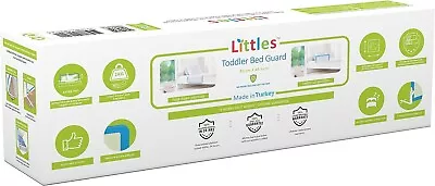 Littles Bed Guard Rail For Toddler Child Baby For Single Double King 83 X 48.5cm • £24.99