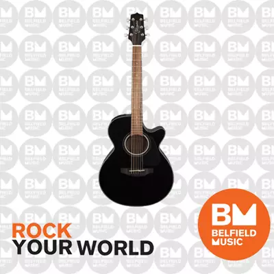 Takamine G30 Series Acoustic Guitar FXC Black W/ Pickup & Cutaway - TGF30CEBLK • $749