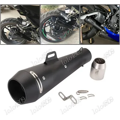 Motorcycle Exhaust Muffler Pipe DB Killer Slip On M4 Exhaust For GSXR 750 YZF R6 • $44.83