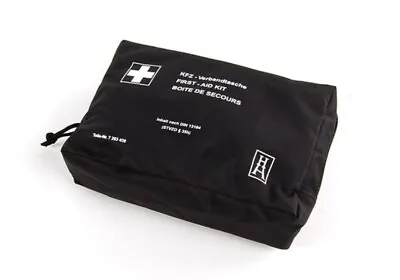 MINI Genuine Emergency First Aid Travel Kit Storage Pouch Bag Black 71107263439 • £29