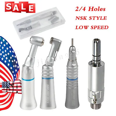 NSK Style E-type Dental Push /Latch Low Slow Speed Handpiece 2/4 Hole Micromotor • $17.99