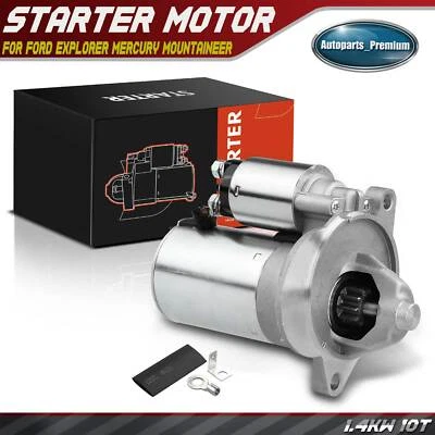$72.99 • Buy Starter Motor For Ford Explorer 1996-2001 Mercury Mountaineer 1.4kW/12V CW 10T