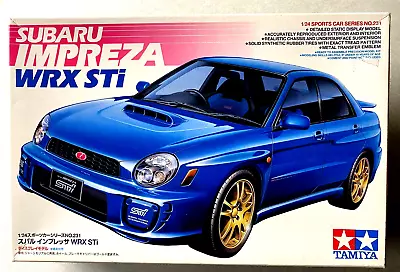 1/24 TAMIYA #24231 - SUBARU IMPREZA WRX STi • £17.99