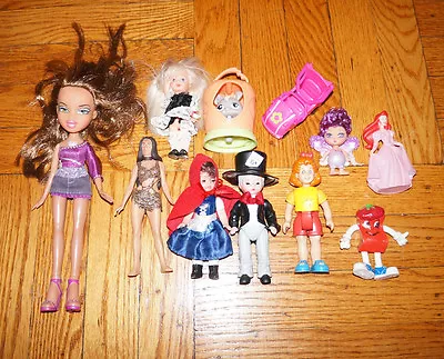 Bratz MGA 10  Barbie Kelly Mattel MADAM ALEXANDER Mcdonald Disney Princesses Lot • $79.99