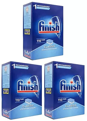 330x Finish Dishwashing Tablets Tabs Classic Everyday Clean BRAND NEW • $81.99