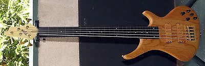 Bossa 5 String Fretless Bass Guitar Vintage From 90's New Great Old Factory ! • $2500