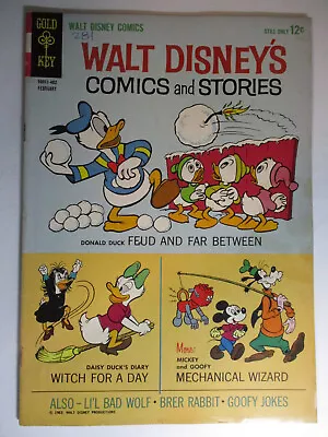 Walt Disney's Comics & Stories #281 Carl Barks Fine- 5.5 OWW Pages • $12.50