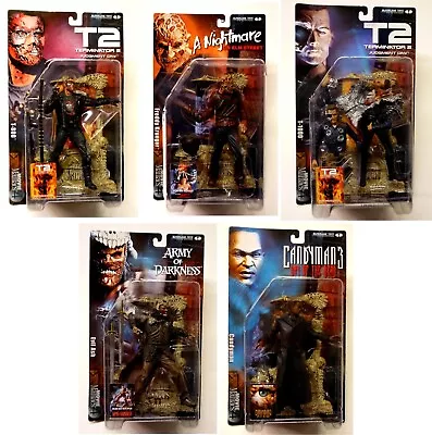 Movie Maniacs Series 4 Set Of 5 Figures New 2001 Freddy McFarlane Amricons • $329.99