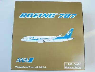 **READ** Phoenix Models All Nippon Airways ANA Boeing 787-8 1:200 Diecast Model • $41.99