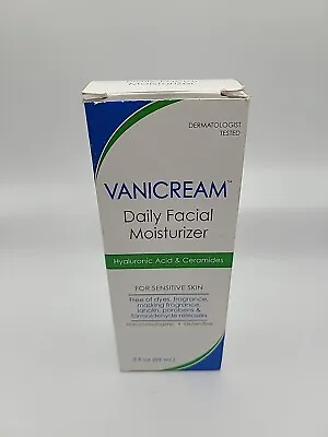 Vanicream For Sensitive Skin Facial Moisturizer Daily 3 Fl Oz • $16.94