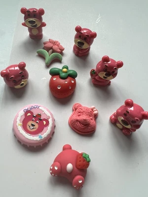 £5.28 • Buy 10 Shoes Accessories DIY Bear Shaped Shoes Buttons Decoration For Croc Charms