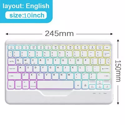 Backlit Keyboard Mouse Case For Samsung Galaxy Tab A9+/A8/S6 Lite/S7/S8/S9/S9 FE • $28.99