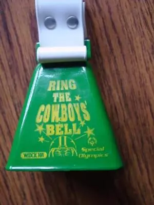 Vintage Green Bay Packers GameDay COWBELL : RING THE COWBOYS BELL  Sargento (EX) • $18.49