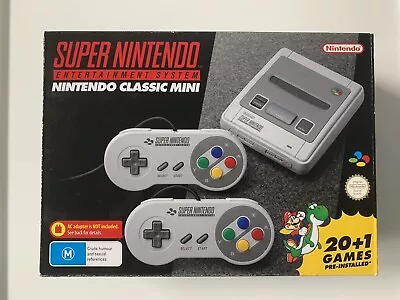 Super Nintendo Entertainment System - Nintendo Classic Mini - SNES New In Box • $160