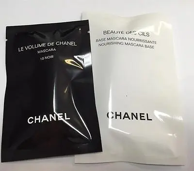 $9.95 • Buy Set Of Chanel Le Volume De Chanel Mascara 10 Noir 1ml + Beaute De Cils Base 1ml