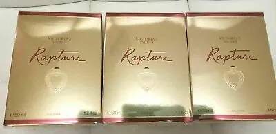 3x VICTORIA SECRET RAPTURE COLOGNE PERFUME PARFUM NEW SEALED • $111.65