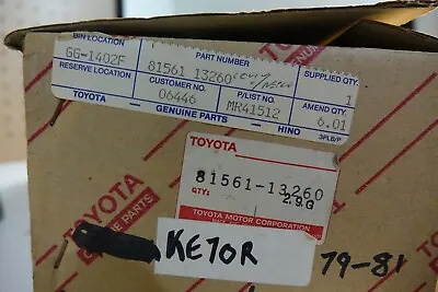 Toyota Corolla  Ke70 Wagon Rear Light Genuine Left Side Nos • $26