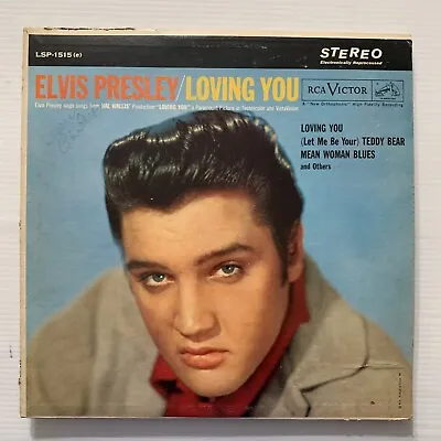 Elvis Presley ‎Loving You LSP-1515(e) Stereo Indianapolis Pressing 1964 Plays VG • $25