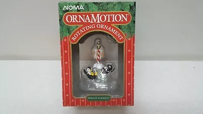 Vintage NOMA 1989 Ornamotion Christmas Ornament Motion Penguin Playmates New • $10.99