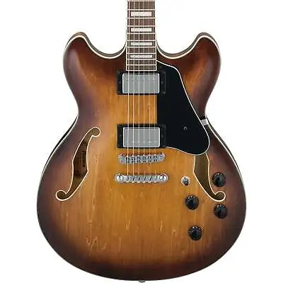 Ibanez Artcore AS73 Semi-Hollow Electric Guitar - Tobacco Brown • $449.99