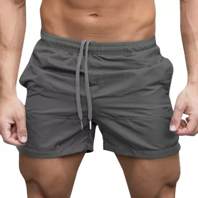 Mens Swim Shorts Swimming Running Gym Board Shorts Trunks Swimwear Summer Beach • $18.99