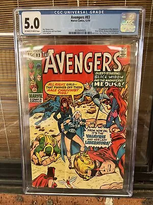 The Avengers 83 1st App Liberators CGC 5.0 • $275