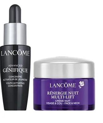 Lancome Renergie Multi Lift SPF 15 Cream 15ml & Genifique Concentrate 7ml Duo • £16.99