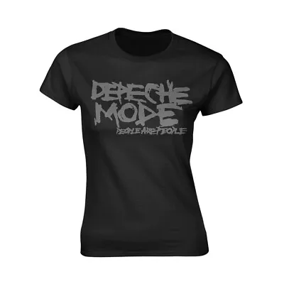 DEPECHE MODE - PEOPLE ARE PEOPLE BLACK T-Shirt Girlie  Womens: 12 • $39.77