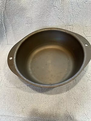 Vintage Miracle Maid Cookware Double Handle Pan ~ 8.5  Hostess Gift • $4.99