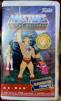 Funko Funko Blockbuster Rewind MOTU Masters Of The Universe He-Man Chase Faker • $20