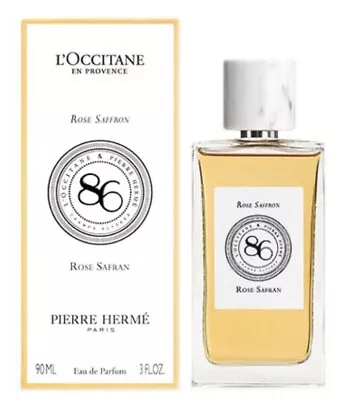 L'Occitane Pierre Hermé ROSE SAFRON Eau De Parfum Spray 3 Oz EDP Perfume 86 • $157.07