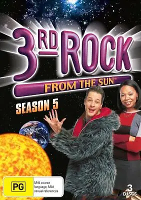  3rd Rock From The Sun : Season 5 (DVD 2010 3-Disc Set) Region 4 • $25.95