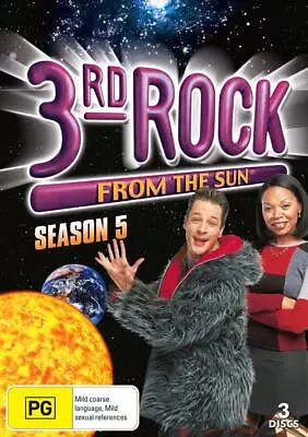 3rd Rock From The Sun : Season 5  Brand New Sealed Dvd Region 4 T448 • $18.27