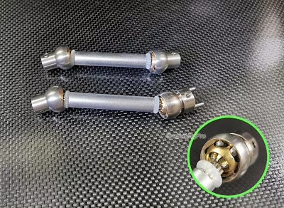 Stainless Steel Main True CVD Axles Shafts For Traxxas T-maxx 3.3 4907 4908 • $89.99