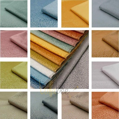 £0.99 • Buy Vienna Textured Velvet Chenille Furnishing Soft Upholstery Curtain Sofa Fabric