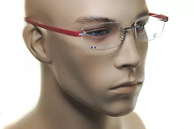 RARE Genuine TAG HEUER Reflex 3 Pure Red Rimless EyeGlasses Frame TH3942  • £1230