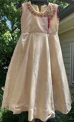 Girls 24 Size Indian Dress - Long Frock Ages 3-4 Years • $50