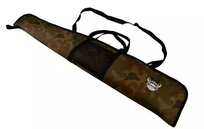 SMK Air Gun Rifle Slip Padded Combo Carry Case Scope Shooting Canvas Bag 120cm • £19.97