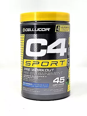 Cellucor C4 Sport Pre-Workout Supplement 405g/45 Servings Blue Raspberry • $28.98