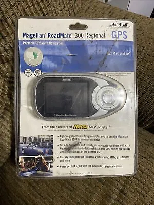 Magellan RoadMate 300 Automotive Regional GPS Portable Mountable Untested • $17.99