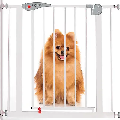 Baby Safety Gate Home Pet Dog Barrier Stair Safe Secure Doorway Guard 75 To 85cm • £22.85