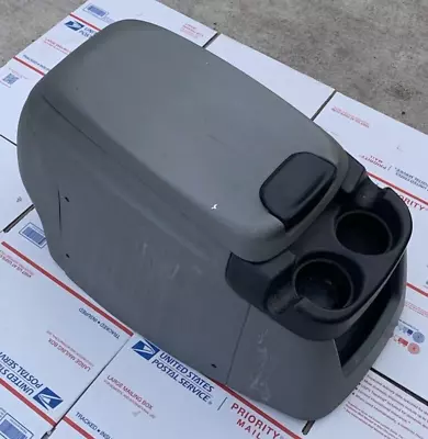 1999-2007 Ford F-250 F-350 Excursion Center Console Storage Cup Holder Grey Gray • $135