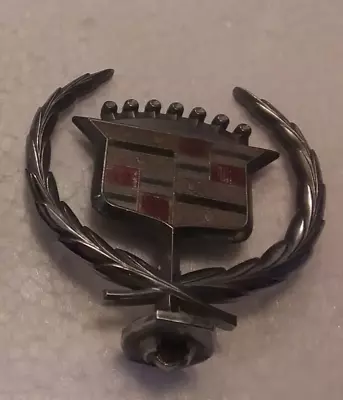 Vintage Cadillac Crest Wreath Hood Ornament Emblem • $14.99