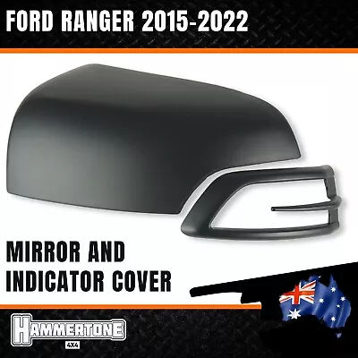 INDICATOR & MIRROR COVER For Ford Ranger PX PX2 PX3 XL XLT XLS Wildtrak 2011-22 • $34.99