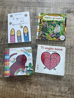 £3.99 • Buy Italian Children Board Books Bundle