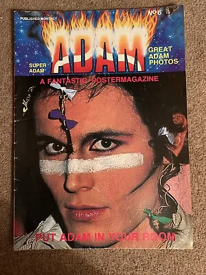 Adam Ant / Adam And The Ants - Vintage Magazine/Poster 1980's Original • £24.99