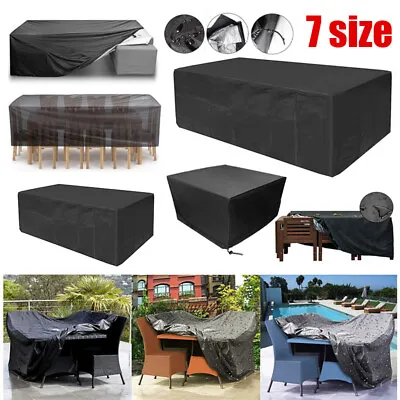 AU Waterproof Outdoor Furniture Cover Garden Patio Rain UV Table Protector Chair • $13.69