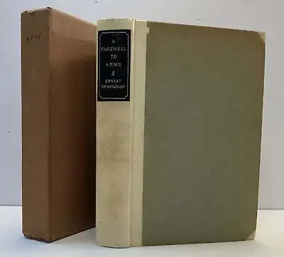Ernest Hemingway / A FAREWELL TO ARMS Signed Limited 1st Edition 1929 • $8000