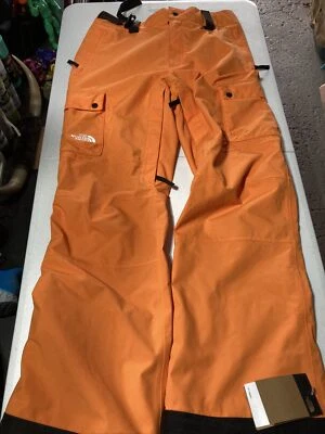 $55 • Buy North Face Pants Ski Slash Back Cargo Orange New With Tags Mens M Outdoor Sample